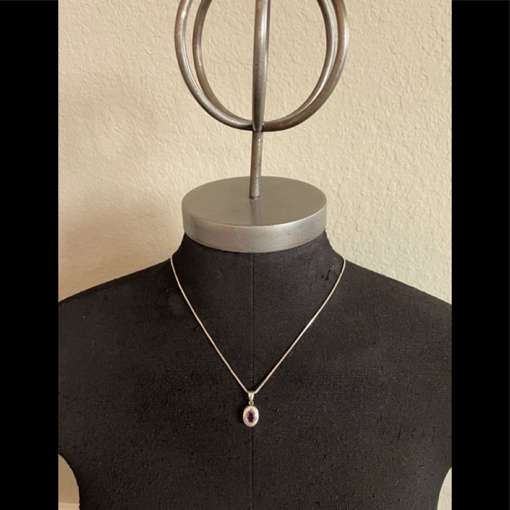 Amethyst Pendant Perfect for a February Birthday